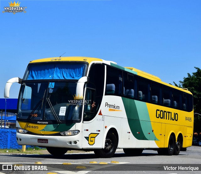 Empresa Gontijo de Transportes 14485 na cidade de São Paulo, São Paulo, Brasil, por Victor Henrique. Número da foto: #12780349.