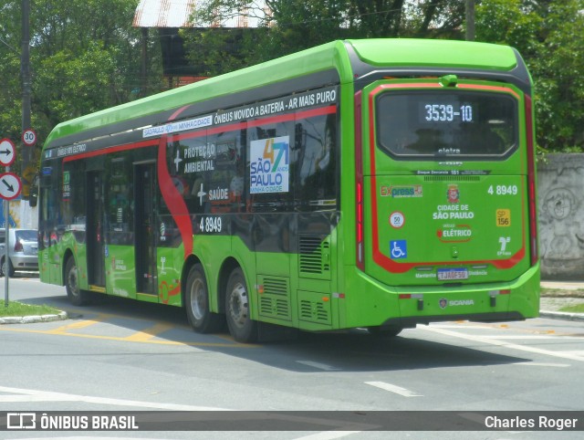 Express Transportes Urbanos Ltda 4 8949 na cidade de São Paulo, São Paulo, Brasil, por Charles Roger. Número da foto: #12779064.