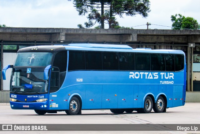 Rotta`s Tur Turismo 1628 na cidade de Curitiba, Paraná, Brasil, por Diego Lip. Número da foto: #12779110.
