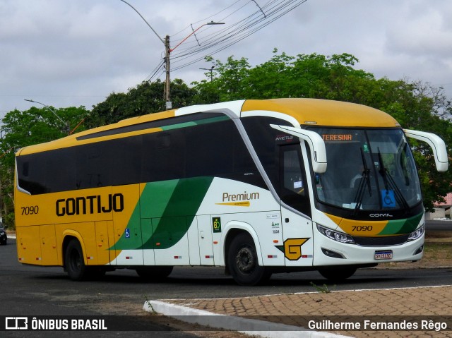 Empresa Gontijo de Transportes 7090 na cidade de Teresina, Piauí, Brasil, por Guilherme Fernandes Rêgo. Número da foto: #12780938.