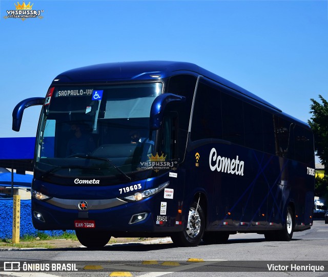 Viação Cometa 719603 na cidade de São Paulo, São Paulo, Brasil, por Victor Henrique. Número da foto: #12780361.