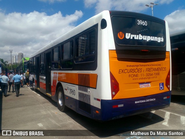 Auto Viação Urubupungá 3960 na cidade de Barueri, São Paulo, Brasil, por Matheus Da Mata Santos. Número da foto: #12780274.