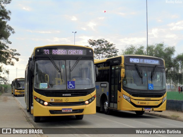 City Transporte Urbano Intermodal Sorocaba 2510 na cidade de Sorocaba, São Paulo, Brasil, por Weslley Kelvin Batista. Número da foto: #12779781.