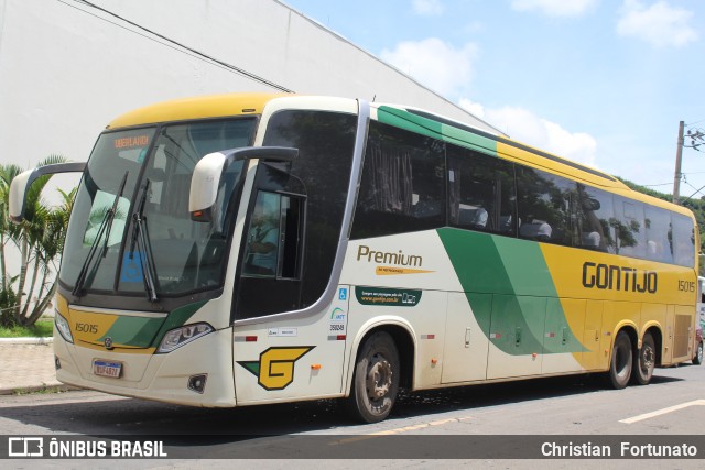 Empresa Gontijo de Transportes 15015 na cidade de Juiz de Fora, Minas Gerais, Brasil, por Christian  Fortunato. Número da foto: #12778977.