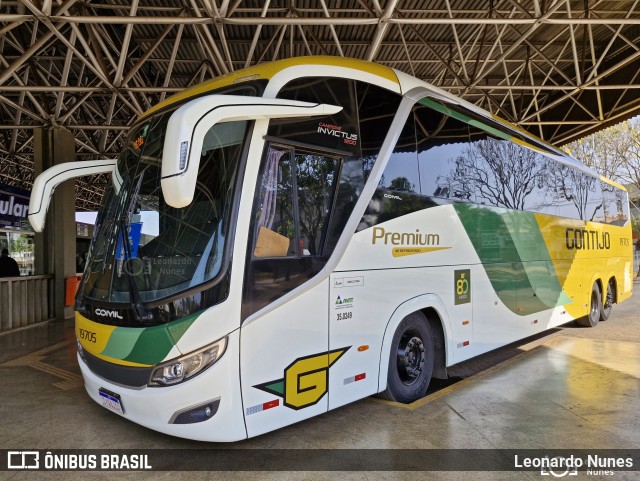 Empresa Gontijo de Transportes 19705 na cidade de Patos de Minas, Minas Gerais, Brasil, por Leonardo Nunes. Número da foto: #12780861.