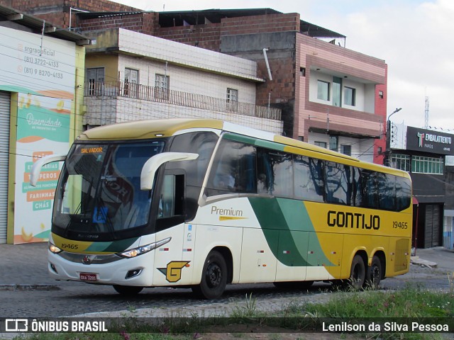 Empresa Gontijo de Transportes 19465 na cidade de Caruaru, Pernambuco, Brasil, por Lenilson da Silva Pessoa. Número da foto: #12780531.