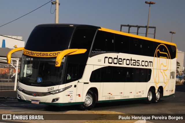 RodeRotas - Rotas de Viação do Triângulo 2227 na cidade de Goiânia, Goiás, Brasil, por Paulo Henrique Pereira Borges. Número da foto: #12780498.