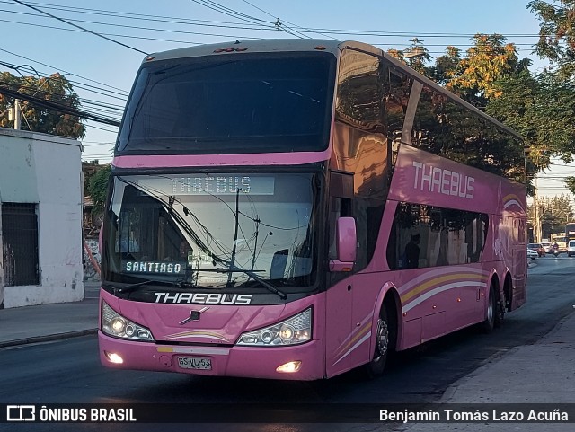 Thaebus GSVL53 na cidade de Estación Central, Santiago, Metropolitana de Santiago, Chile, por Benjamín Tomás Lazo Acuña. Número da foto: #12781054.