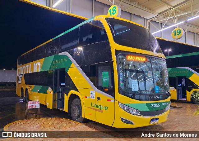 Empresa Gontijo de Transportes 23165 na cidade de Perdões, Minas Gerais, Brasil, por Andre Santos de Moraes. Número da foto: #12779839.