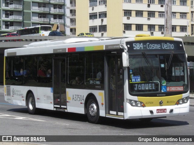 Transportes São Silvestre A37504 na cidade de Rio de Janeiro, Rio de Janeiro, Brasil, por Grupo Diamantino Lucas. Número da foto: #12705315.