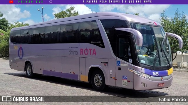 Rota Transportes Rodoviários 7685 na cidade de Vitória da Conquista, Bahia, Brasil, por Fábio Paixão. Número da foto: #12703906.