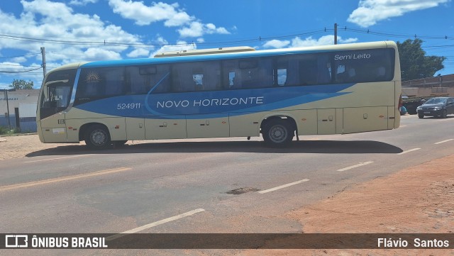 Viação Novo Horizonte 524911 na cidade de Barra da Estiva, Bahia, Brasil, por Flávio  Santos. Número da foto: #12705466.