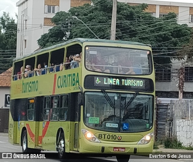 Transporte Coletivo Glória BT010 na cidade de Curitiba, Paraná, Brasil, por Everton S de Jesus. Número da foto: #12704178.