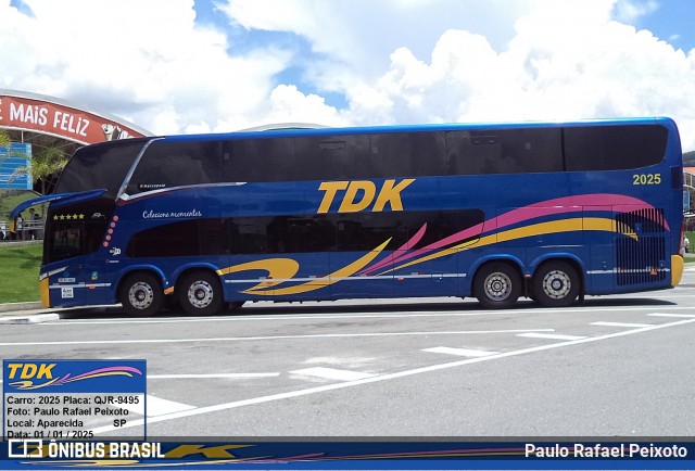 TDK – Transportes Dallabrida e Kurtz 2025 na cidade de Aparecida, São Paulo, Brasil, por Paulo Rafael Peixoto. Número da foto: #12705149.