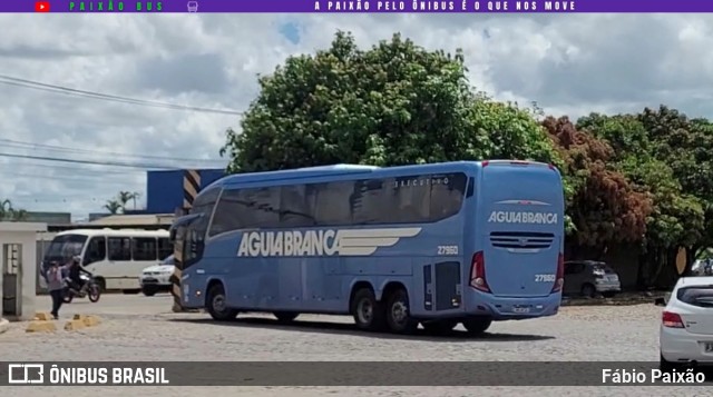 Viação Águia Branca 27960 na cidade de Vitória da Conquista, Bahia, Brasil, por Fábio Paixão. Número da foto: #12704403.