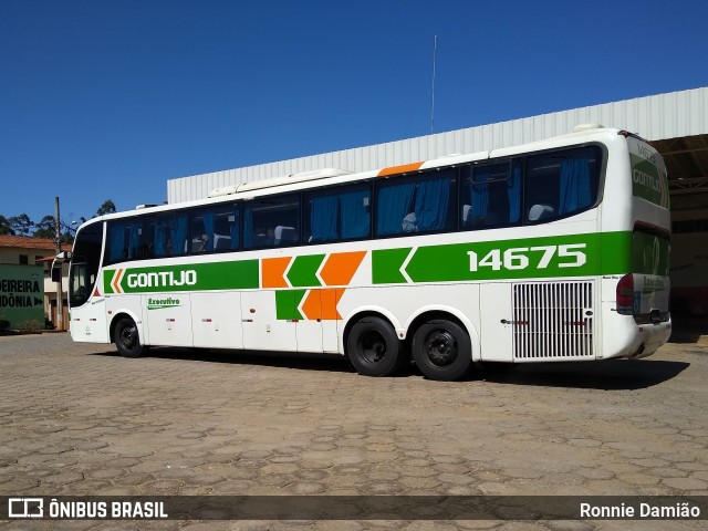 Empresa Gontijo de Transportes 14675 na cidade de São João Evangelista, Minas Gerais, Brasil, por Ronnie Damião. Número da foto: #12703717.