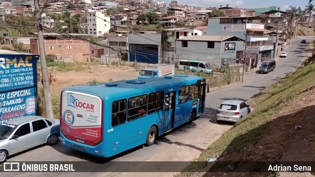 Enscon Viação 1210 na cidade de João Monlevade, Minas Gerais, Brasil, por Adrian Sena. Número da foto: #12703780.