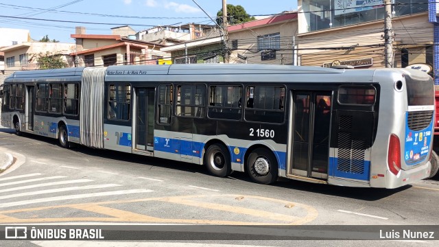 Sambaíba Transportes Urbanos 2 1560 na cidade de São Paulo, São Paulo, Brasil, por Luis Nunez. Número da foto: #12703577.