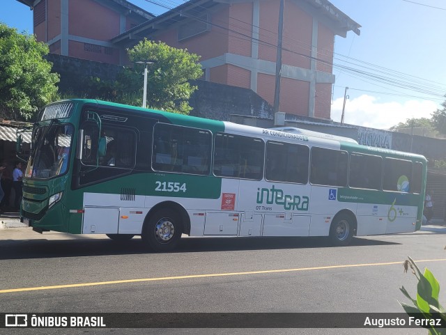 OT Trans - Ótima Salvador Transportes 21554 na cidade de Salvador, Bahia, Brasil, por Augusto Ferraz. Número da foto: #12706155.
