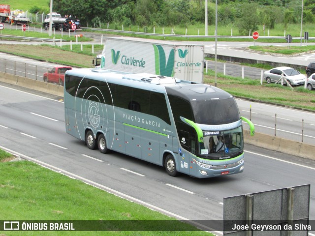 Viação Garcia 8424 na cidade de Aparecida, São Paulo, Brasil, por José Geyvson da Silva. Número da foto: #12705217.