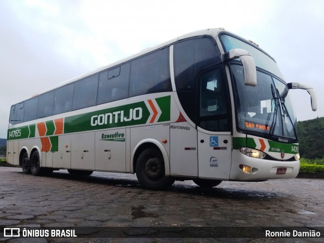 Empresa Gontijo de Transportes 14765 na cidade de São João Evangelista, Minas Gerais, Brasil, por Ronnie Damião. Número da foto: #12703746.