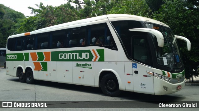 Empresa Gontijo de Transportes 21550 na cidade de São Paulo, São Paulo, Brasil, por Cleverson Giraldi. Número da foto: #12704184.