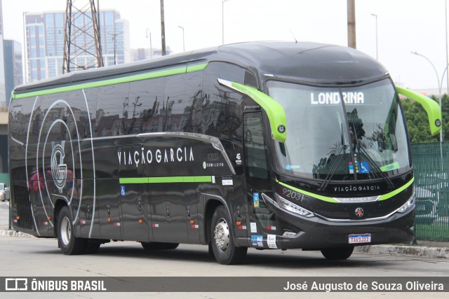 Viação Garcia 92031 na cidade de São Paulo, São Paulo, Brasil, por José Augusto de Souza Oliveira. Número da foto: #12705182.
