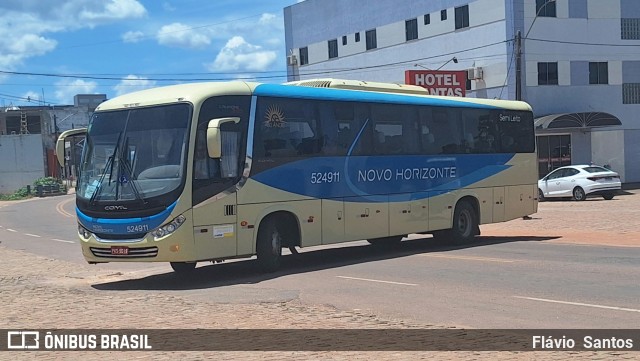 Viação Novo Horizonte 524911 na cidade de Brumado, Bahia, Brasil, por Flávio  Santos. Número da foto: #12705476.