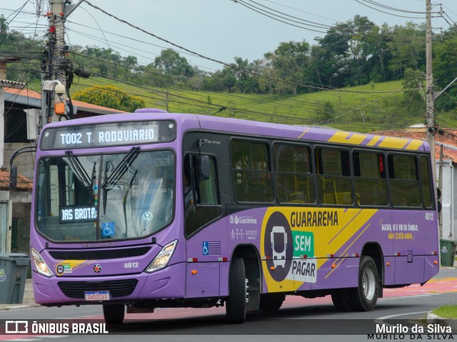 ATT - Alto Tietê Transportes 4012 na cidade de Guararema, São Paulo, Brasil, por Murilo da Silva. Número da foto: #12702782.