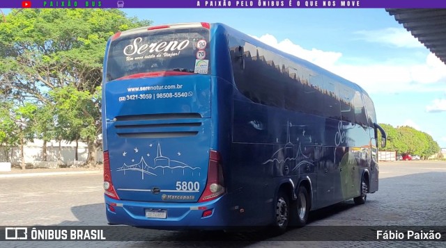 Sereno Tur 5800 na cidade de Vitória da Conquista, Bahia, Brasil, por Fábio Paixão. Número da foto: #12704349.