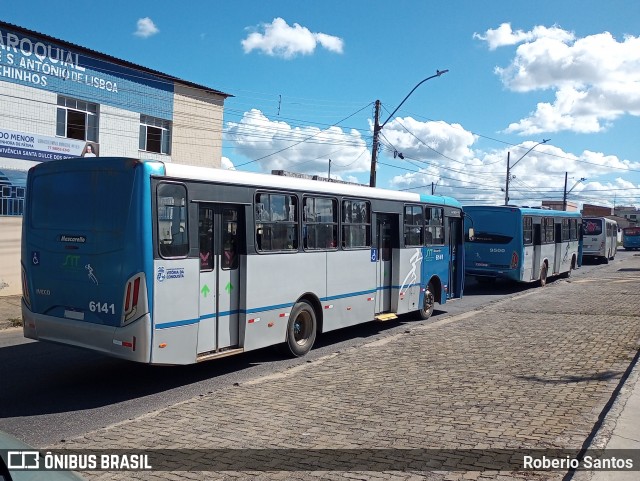 ATT - Atlântico Transportes e Turismo 6141 na cidade de Vitória da Conquista, Bahia, Brasil, por Roberio Santos. Número da foto: #12704331.