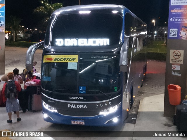 Paloma Turismo 2040 na cidade de Uberlândia, Minas Gerais, Brasil, por Jonas Miranda. Número da foto: #12703155.