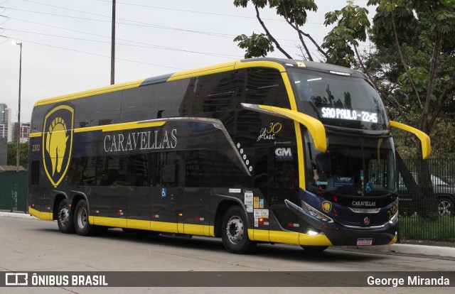 Caravellas Transportes e Turismo 2302 na cidade de São Paulo, São Paulo, Brasil, por George Miranda. Número da foto: #12705155.