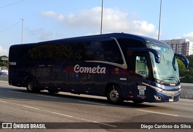 Viação Cometa 719600 na cidade de São Paulo, São Paulo, Brasil, por Diego Cardoso da Silva. Número da foto: #12704546.