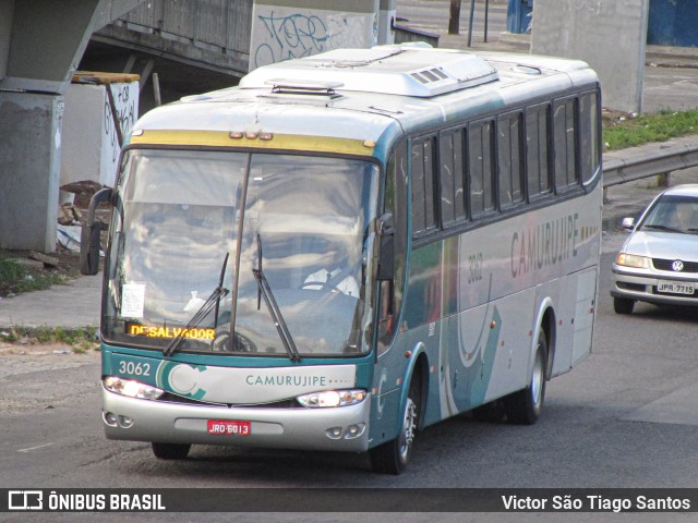 Auto Viação Camurujipe 3062 na cidade de Salvador, Bahia, Brasil, por Victor São Tiago Santos. Número da foto: #12705414.