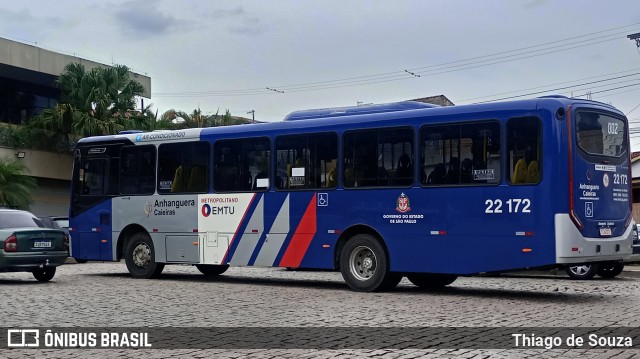 Viação Cidade de Caieiras 22.172 na cidade de Franco da Rocha, São Paulo, Brasil, por Thiago de Souza. Número da foto: #12704629.