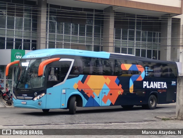 Planeta Transportes Rodoviários 2179 na cidade de Cachoeiro de Itapemirim, Espírito Santo, Brasil, por Marcos Ataydes. N. Número da foto: #12702998.