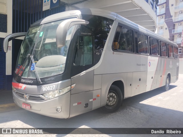 Empresa de Ônibus Pássaro Marron 90627 na cidade de Aparecida, São Paulo, Brasil, por Danilo  Ribeiro. Número da foto: #12703594.
