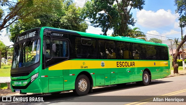 Transportes Capellini 12368 na cidade de Paulínia, São Paulo, Brasil, por Allan Henrique. Número da foto: #12702688.
