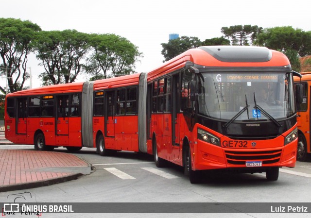 Viação Cidade Sorriso >> Viação Sorriso de Curitiba GE732 na cidade de Curitiba, Paraná, Brasil, por Luiz Petriz. Número da foto: #12703075.