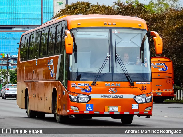 TRACOPA - Transportes Costarricenses Panameños 02 na cidade de Mata Redonda, San José, San José, Costa Rica, por Andrés Martínez Rodríguez. Número da foto: #12706146.