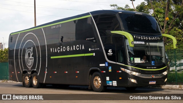 Viação Garcia 8412 na cidade de São Paulo, São Paulo, Brasil, por Cristiano Soares da Silva. Número da foto: #12705758.