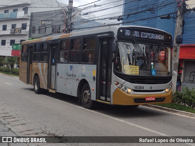 Viação Cidade de Caieiras 14304 na cidade de Caieiras, São Paulo, Brasil, por Rafael Lopes de Oliveira. Número da foto: #12702997.