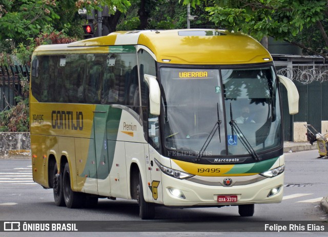 Empresa Gontijo de Transportes 19495 na cidade de Belo Horizonte, Minas Gerais, Brasil, por Felipe Rhis Elias. Número da foto: #12705708.