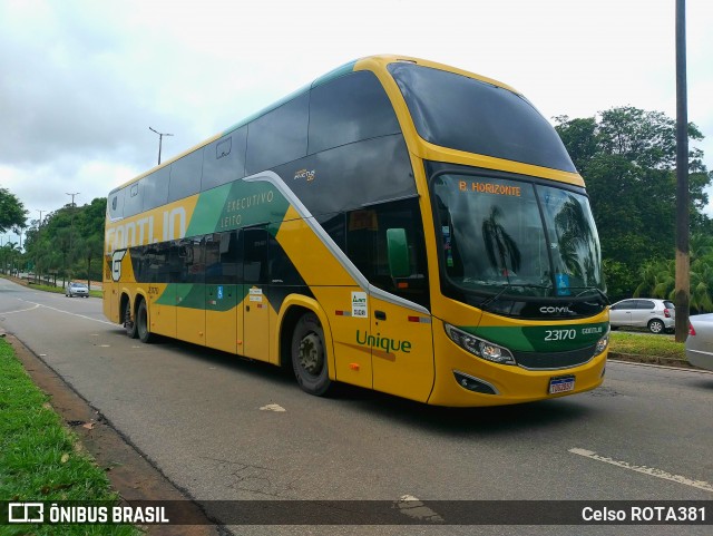 Empresa Gontijo de Transportes 23170 na cidade de Ipatinga, Minas Gerais, Brasil, por Celso ROTA381. Número da foto: #12702799.