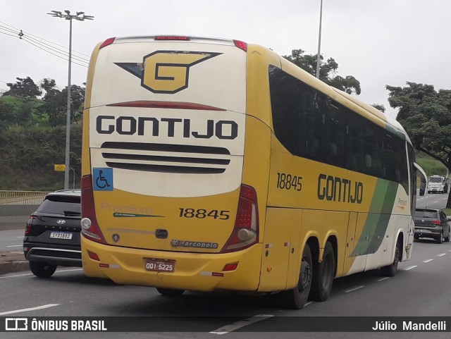 Empresa Gontijo de Transportes 18845 na cidade de Belo Horizonte, Minas Gerais, Brasil, por Júlio  Mandelli. Número da foto: #12704128.