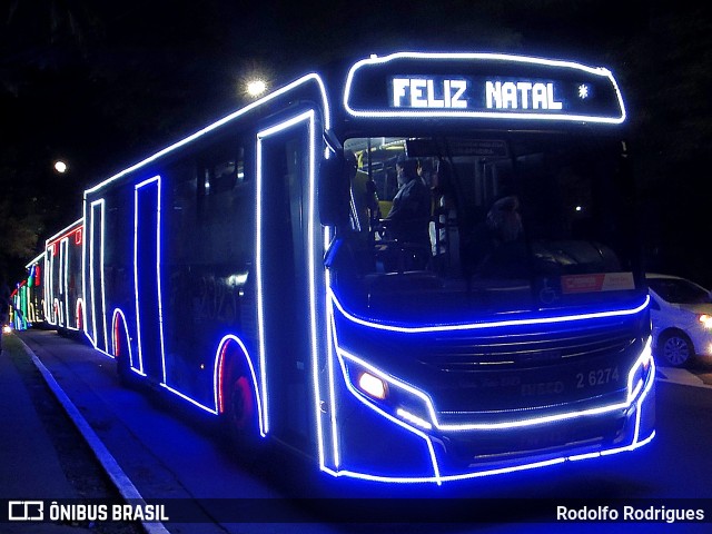 Transcooper > Norte Buss 2 6274 na cidade de São Paulo, São Paulo, Brasil, por Rodolfo Rodrigues. Número da foto: #12702944.