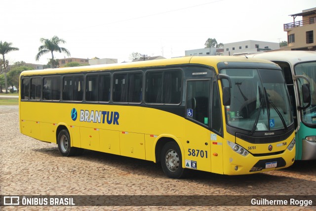 Brantur > Branbus > Viação Pato Branco 58701 na cidade de Rio Bonito do Iguaçu, Paraná, Brasil, por Guilherme Rogge. Número da foto: #12702918.