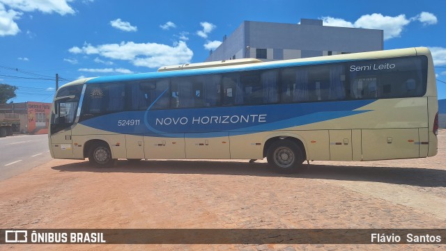 Viação Novo Horizonte 524911 na cidade de Barra da Estiva, Bahia, Brasil, por Flávio  Santos. Número da foto: #12703195.