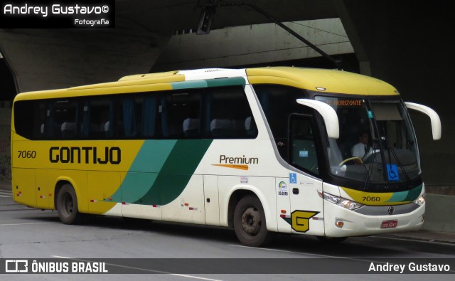 Empresa Gontijo de Transportes 7060 na cidade de Belo Horizonte, Minas Gerais, Brasil, por Andrey Gustavo. Número da foto: #12705760.